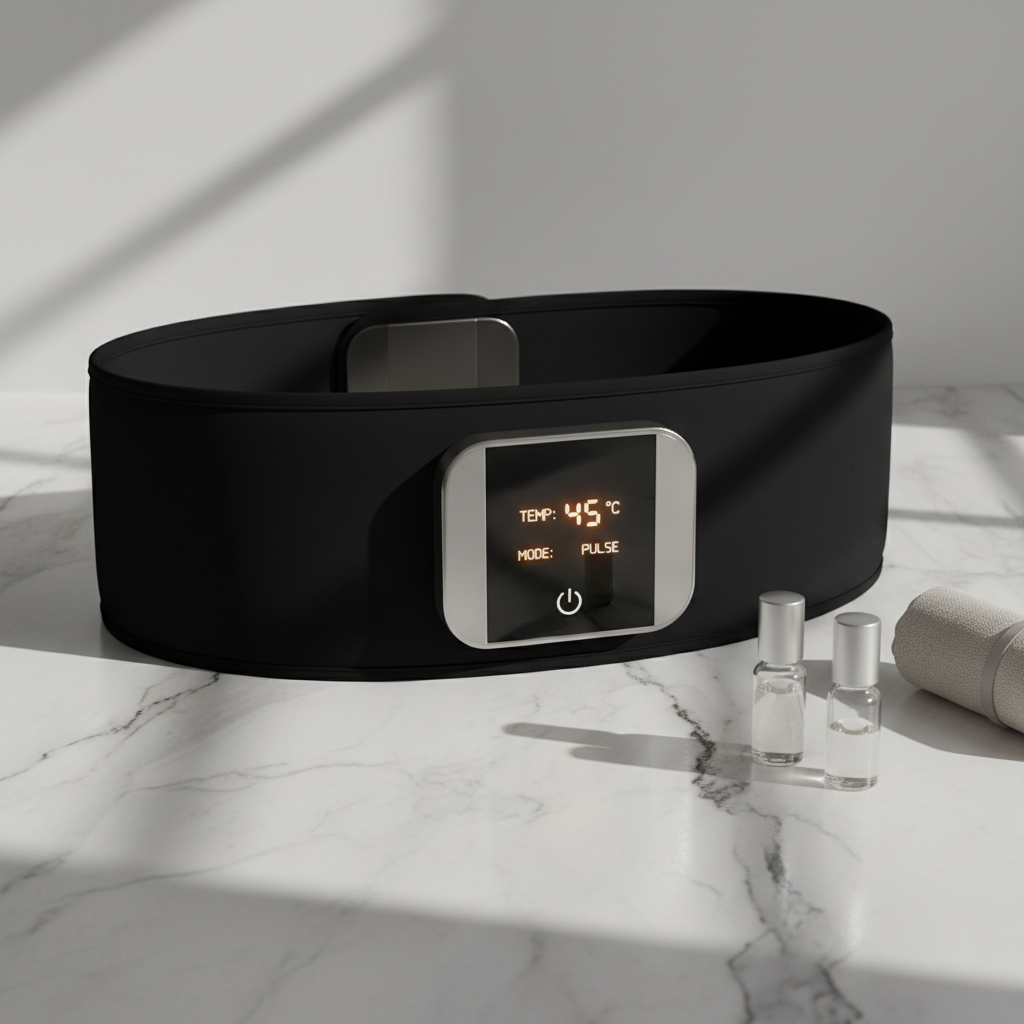 Premium heating belt with digital display